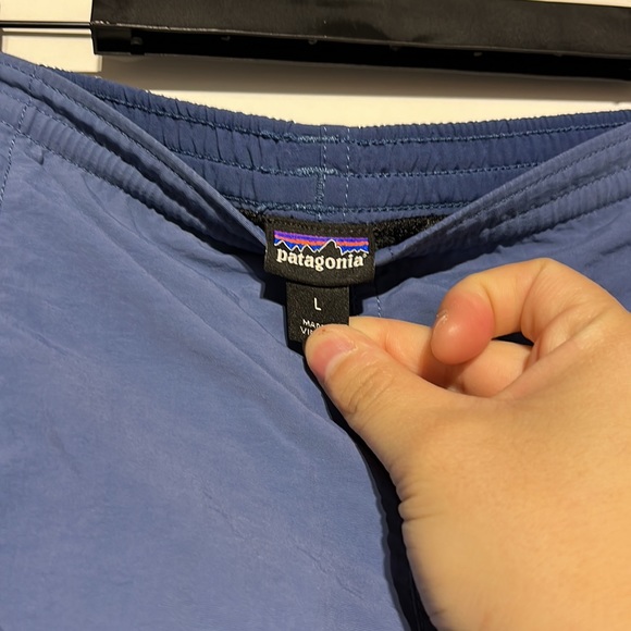 Patagonia Men’s Blue 6.5” Baggies Shorts Size Large - Picture 4 of 8